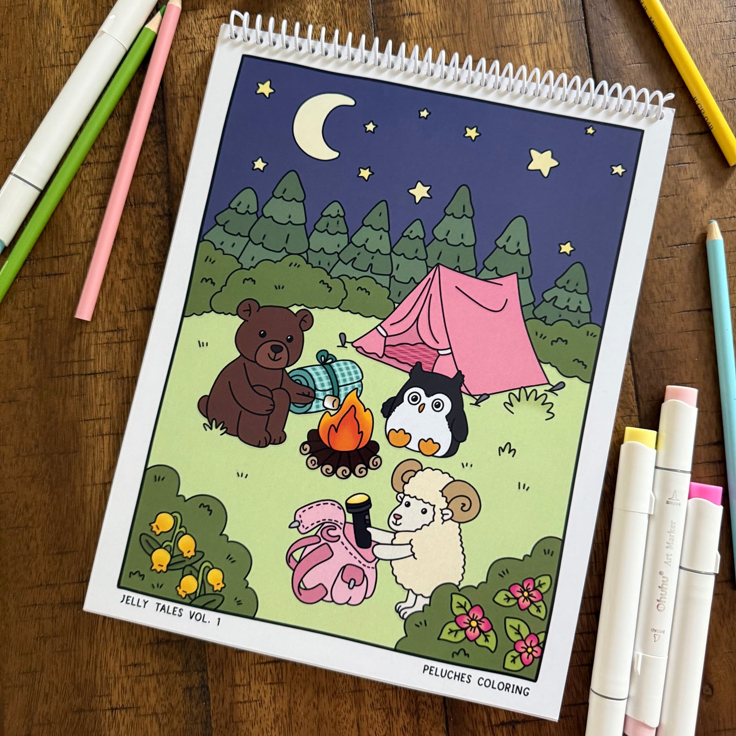 Jelly Tales Vol. 1 Coloring Book