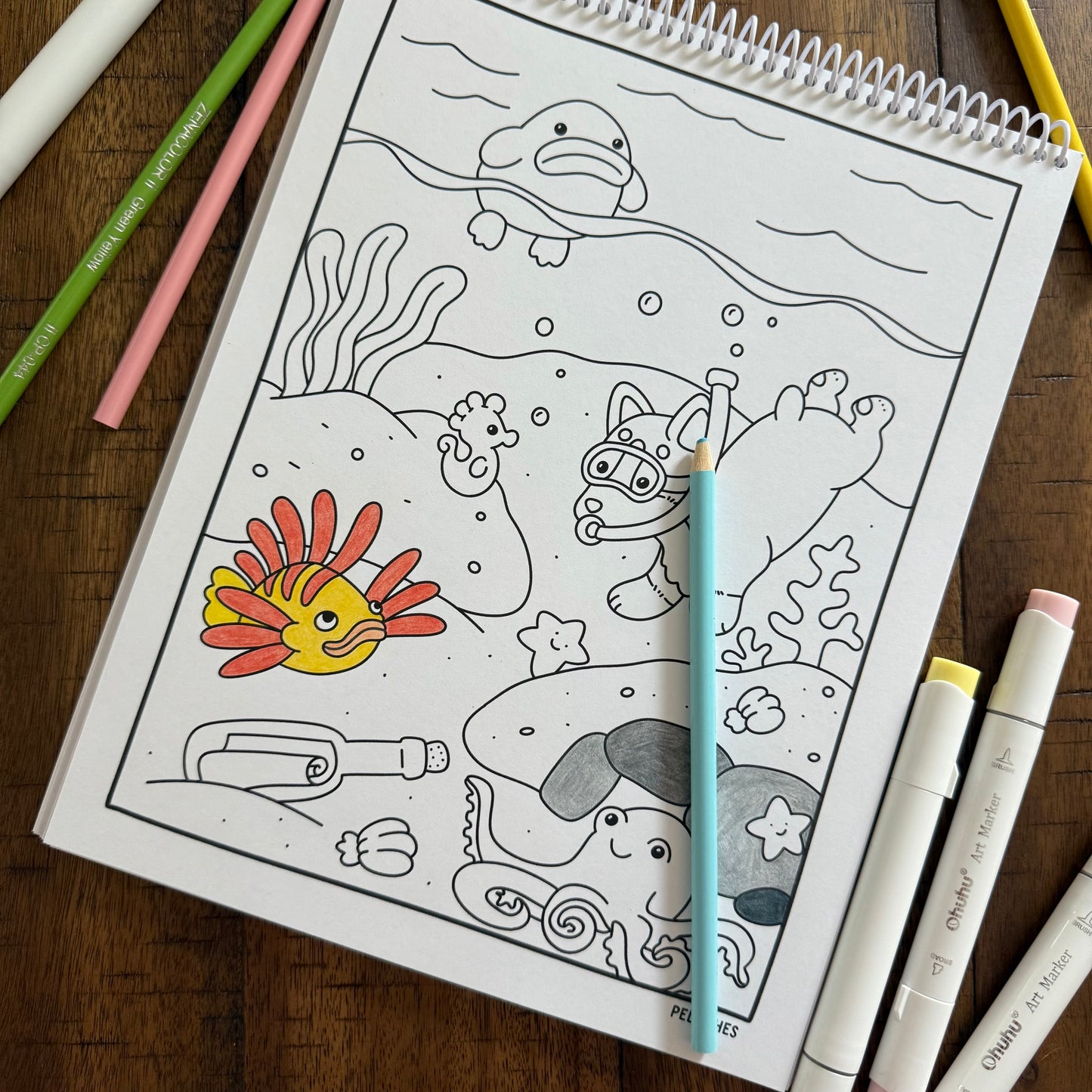 Jelly Tales Vol. 1 Coloring Book