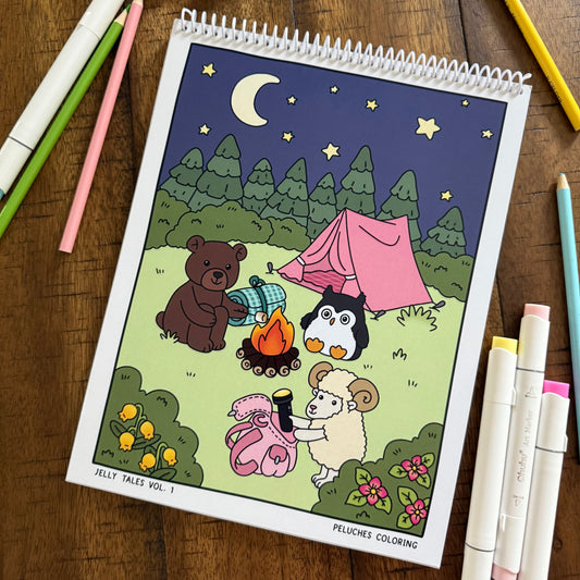 Jelly Tales Vol. 1 Coloring Book